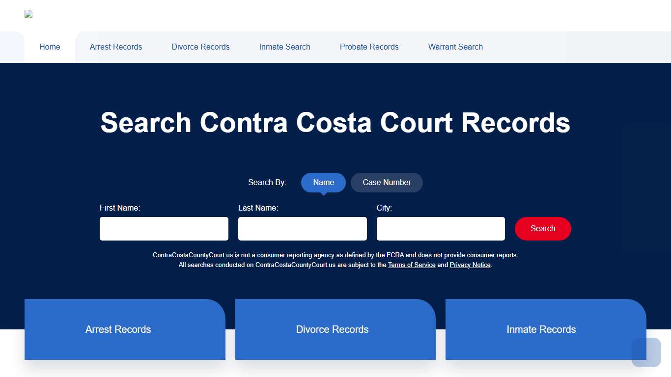 Contra Costa County Court Records Online Case Search
